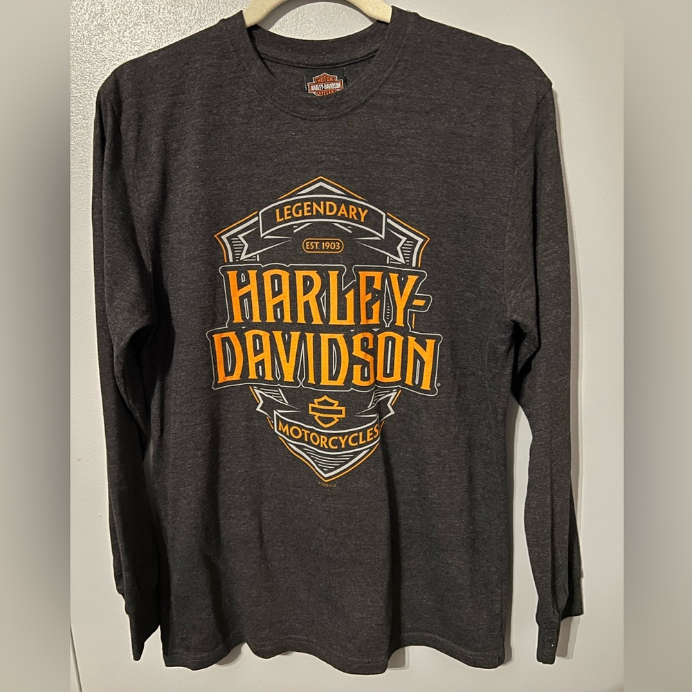 Women’s Harley Davidson Long Sleeve Dealer Tee Size Small